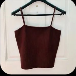 HOUSE OF HARLOW 1960 TANK TOP BROWN